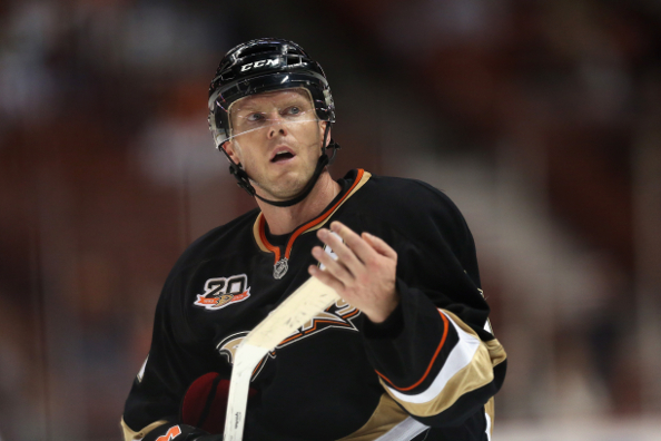 at Honda Center on September 22, 2013 in Anaheim, California.