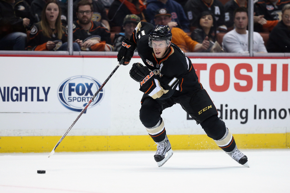 at Honda Center on December 28, 2013 in Anaheim, California.