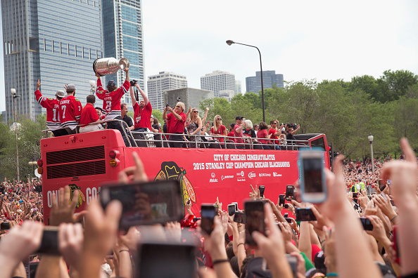 getty_Chicago Blackhawks Victory Parade And Rally