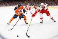 Detroit Red WIngs v Edmonton Oilers