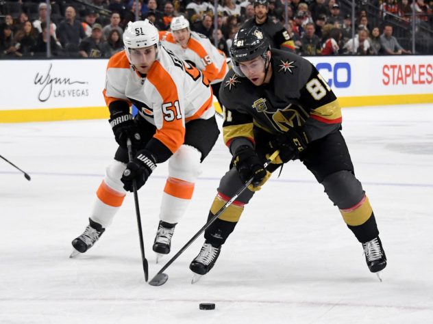 Philadelphia Flyers v Vegas Golden Knights