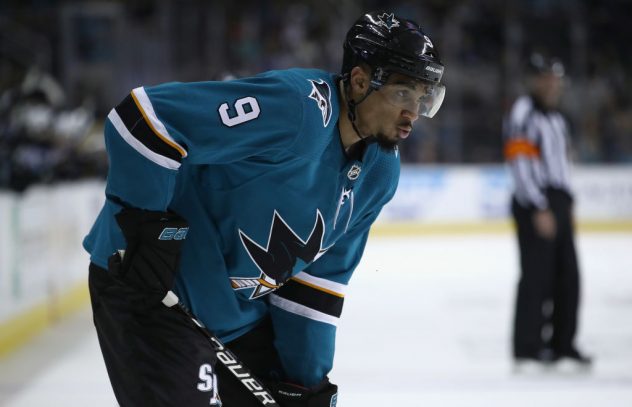 at SAP Center on March 8, 2018 in San Jose, California.