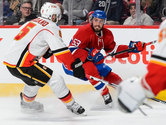 Calgary Flames v Montreal Canadiens