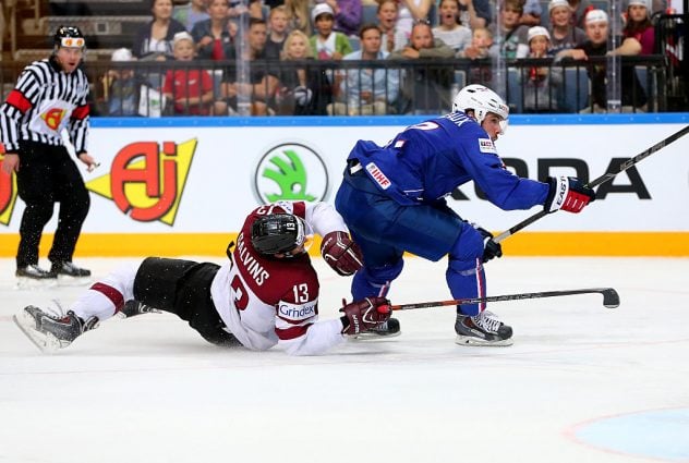 Latvia v France – 2015 IIHF Ice Hockey World Championship