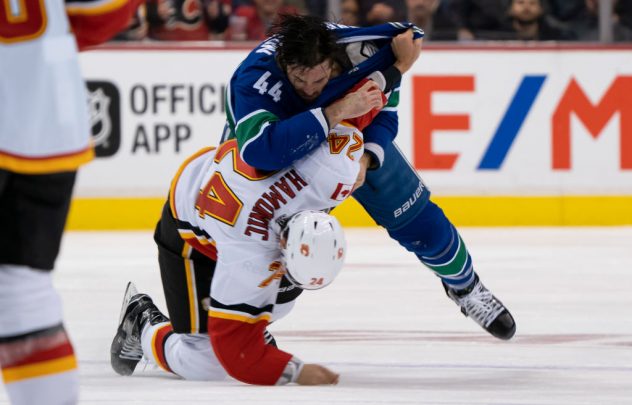 Calgary Flames v Vancouver Canucks