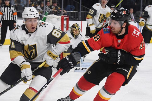 Calgary Flames v Vegas Golden Knights