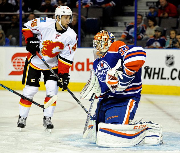 Calgary Flames v Edmonton Oilers