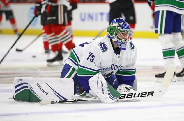 Vancouver Canucks v Chicago Blackhawks