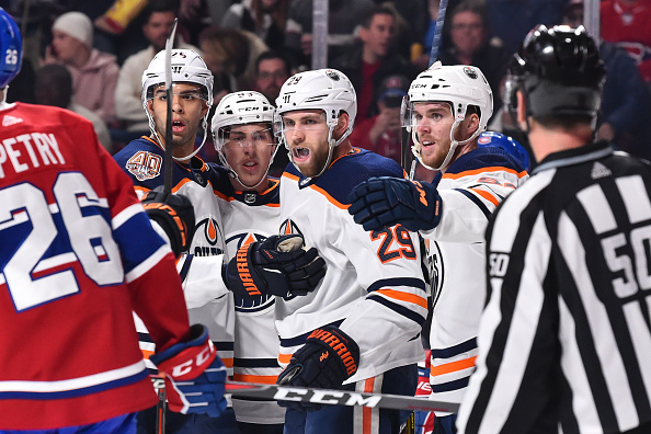 Edmonton Oilers v Montreal Canadiens