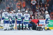 Vancouver Canucks v Philadelphia Flyers