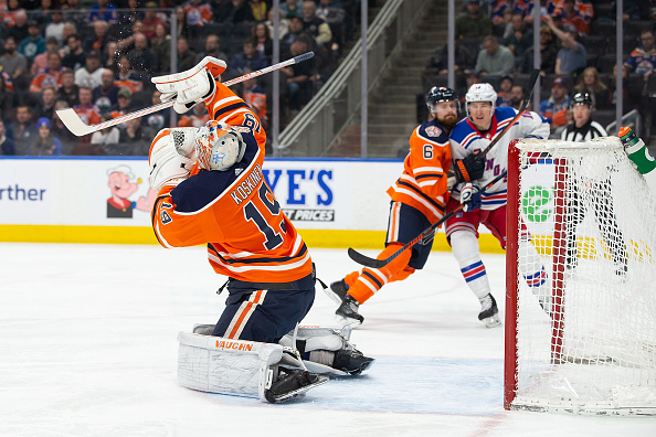 New York Rangers v Edmonton Oilers