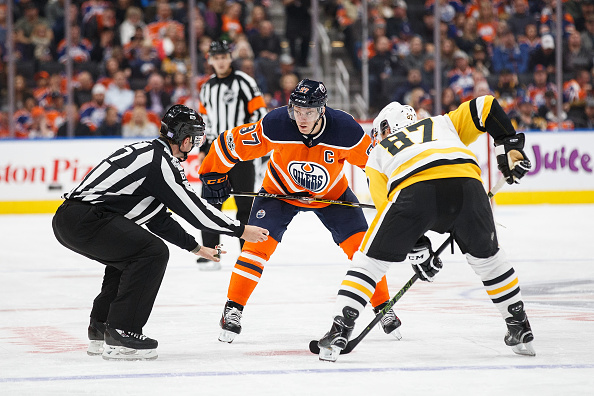 Pittsburgh Penguins v Edmonton Oilers