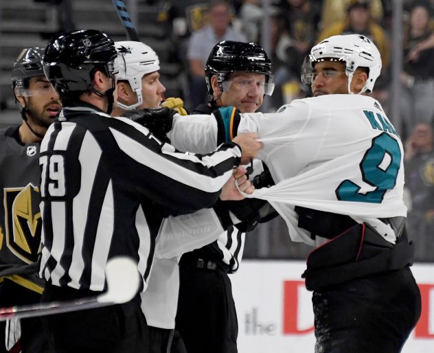 San Jose Sharks v Vegas Golden Knights