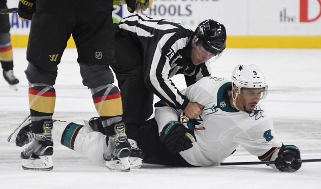 San Jose Sharks v Vegas Golden Knights