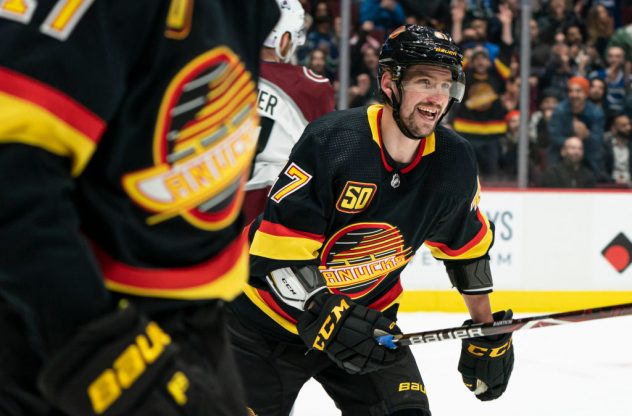 Colorado Avalanche v Vancouver Canucks