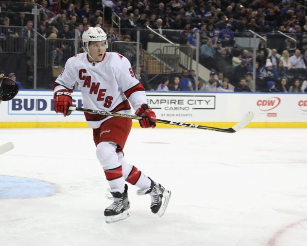 Carolina Hurricanes v New York Rangers