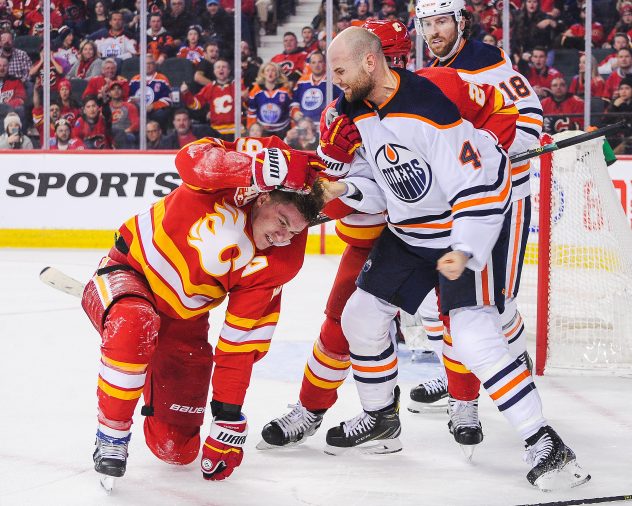 Edmonton Oilers v Calgary Flames