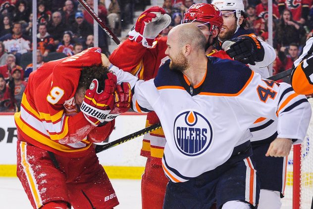 Edmonton Oilers v Calgary Flames