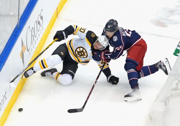 Boston Bruins v Columbus Blue Jackets