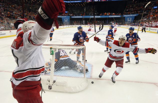 Carolina Hurricanes v New York Islanders – Game One