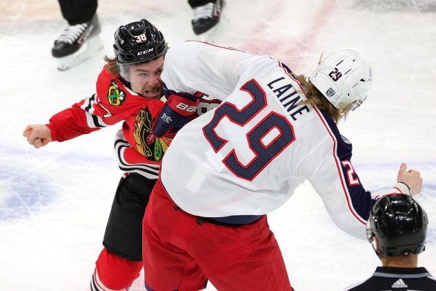 Columbus Blue Jackets v Chicago Blackhawks