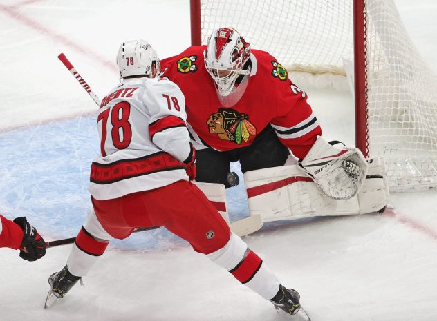 Carolina Hurricanes v Chicago Blackhawks