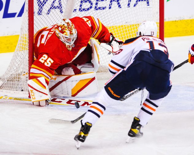 Edmonton Oilers v Calgary Flames