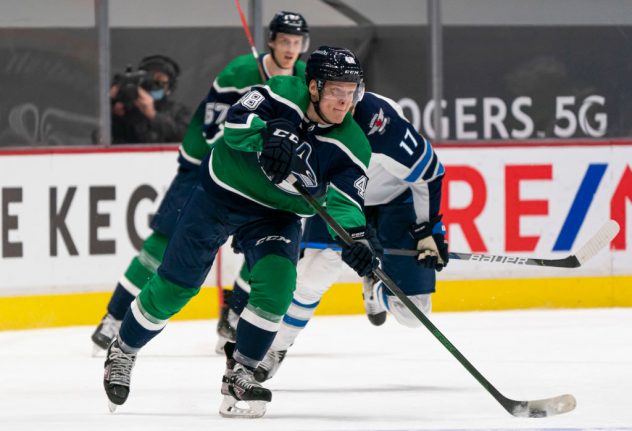 Winnipeg Jets v Vancouver Canucks