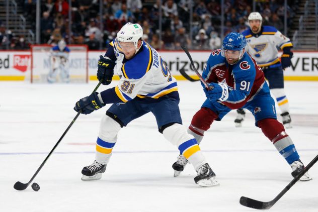 St Louis Blues v Colorado Avalanche – Game One