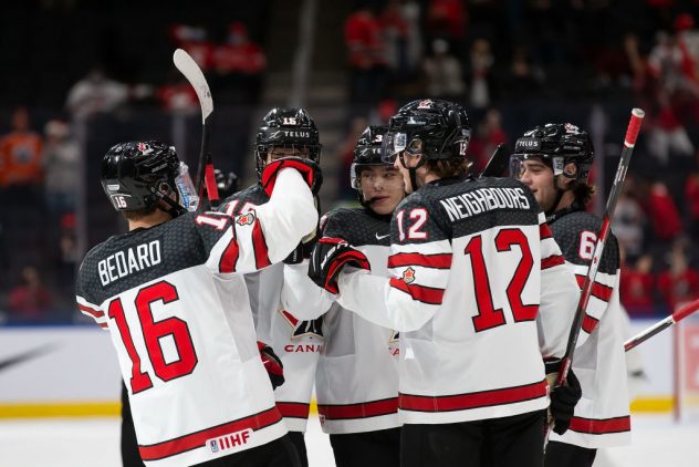 Czechia v Canada: Preliminary Round Group A – 2022 IIHF World Junior Championship