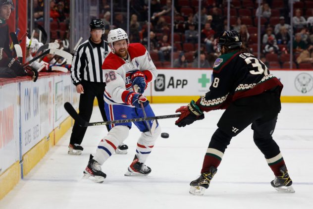 Montreal Canadiens v Arizona Coyotes