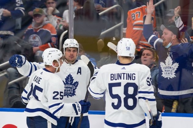 Toronto Maple Leafs v Edmonton Oilers