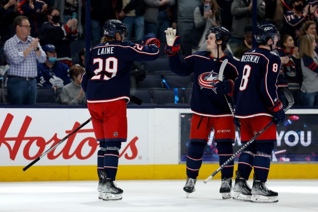 Toronto Maple Leafs v Columbus Blue Jackets