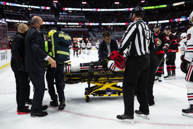 Chicago Blackhawks v Ottawa Senators