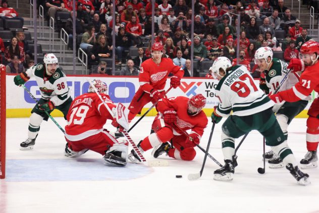 Minnesota Wild v Detroit Red Wings