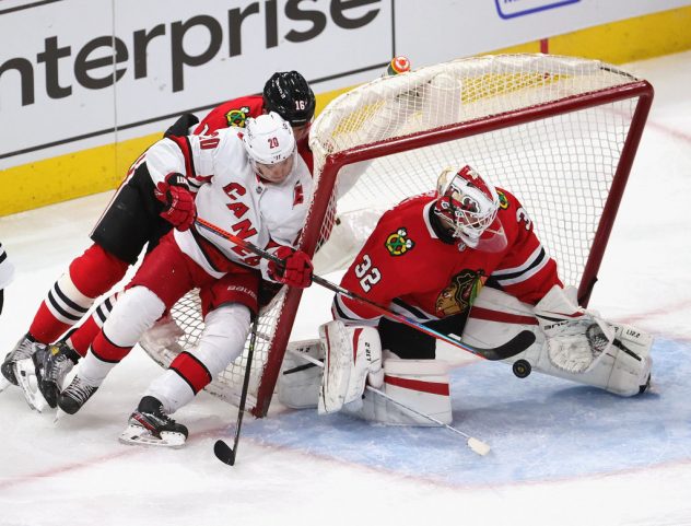 Carolina Hurricanes v Chicago Blackhawks