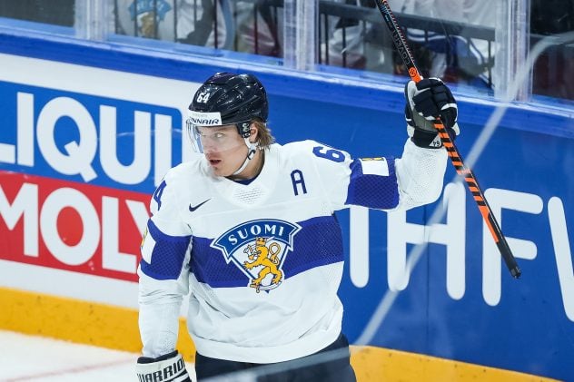 MM-kisat, Suomi, Itävalta, 21052022, 20-maali, maalijuhla, juhlintaa