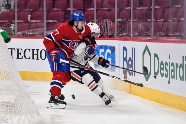 Edmonton Oilers v Montreal Canadiens