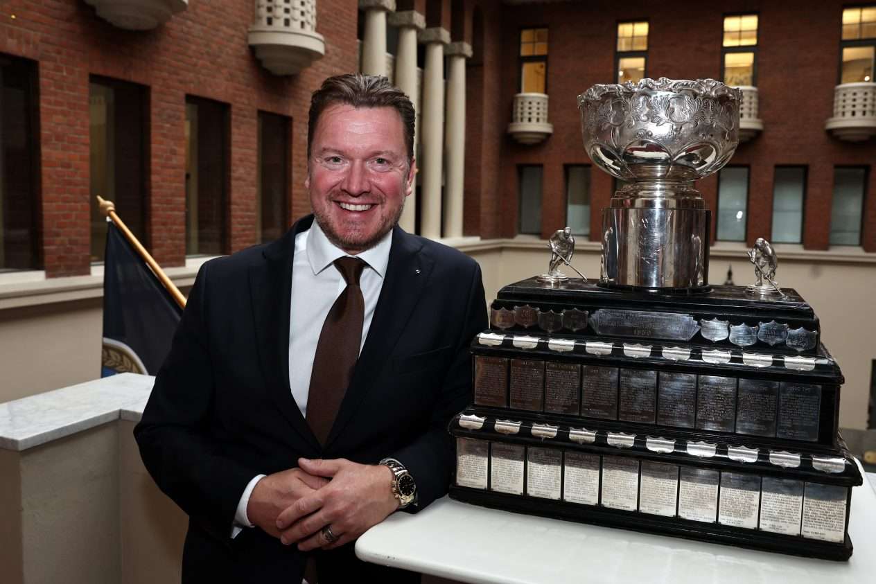 Liigan sarjamalli on uudistumassa. Kuvassa SM-liigan toimitusjohtaja Mikko Pulkkinen.